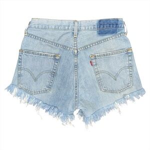 After Party Nasty Gal X Vintage Levi’s High Rise Cutoff Shorts 28 Festival Boho